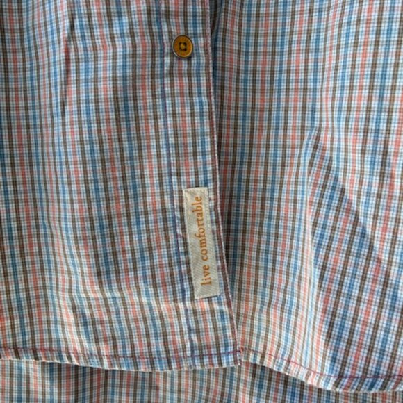 LIFE KHAKI Plaid Long Sleeve Button Down Shirt - Picture 5 of 8